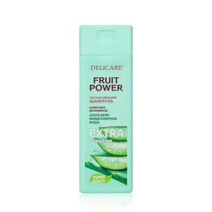 Шампунь для волос Delicare Fruit Power "очищение и увлажнение" с экстрактом алоэ 280мл