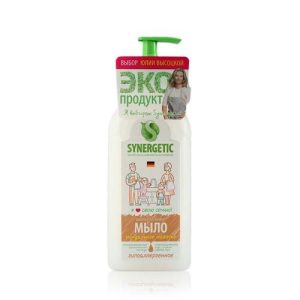 Жидкое мыло Synergetic "Миндальное молочко" 500мл