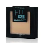 Пудра Maybelline New York Fit me! для лица "Matte & Poreless" матирующая 115 Слоновая кость 9г