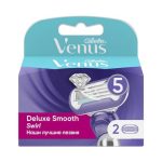 Женские сменные кассеты Venus Swirl для бритья, 5 лезвий 2шт