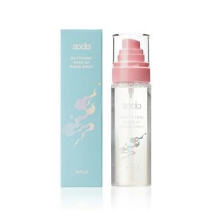 Матирующий фиксатор для лица Soda Matte Make Up Fixing Spray #fixit 100мл