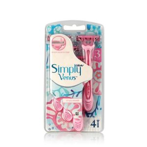 Женские одноразовые станки Venus Satin Care Simply 4шт