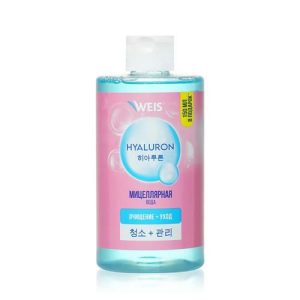Мицеллярная вода для снятия макияжа WEIS Hyaluron 445мл