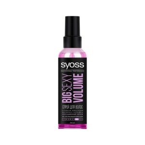 Спрей для укладки волос Syoss Big Sexy Volume Сверхсильная фиксация (4) 150мл