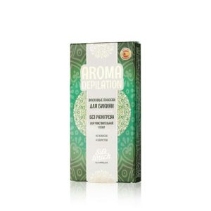 Восковые полоски для депиляции Carelax Silk Touch Aroma Depilation для бикини для чувствительной кожи 16шт