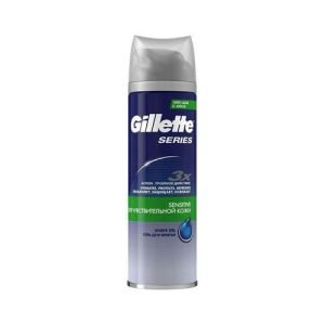Гель для бритья Gillette Series "Sensitive" для чувствительной кожи 200мл