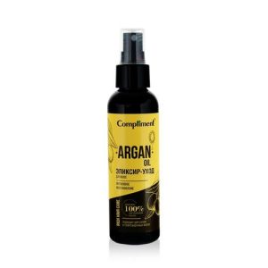 Эликсир - уход для волос Compliment Rich Hair Care Argan Oil "Интенсивное восстановление" 125мл