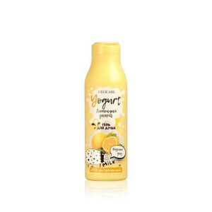 Крем-гель для душа Delicare Yogurt "Лимонный десерт" 400мл