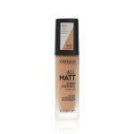 Тональный крем для лица Catrice All Matt Plus Shine Control Make Up 020 N, Neutral Nude Beige, 30мл