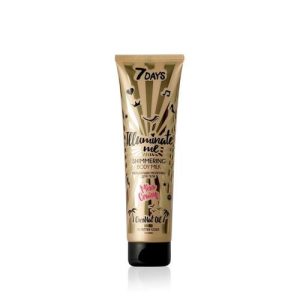Мерцающее молочко для тела 7 days Illuminate me " Miss crazy " 150мл