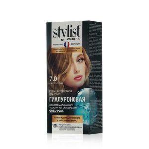 Стойкая крем - краска для волос Stylist Color Pro 7.0, Светло-русый, 120мл