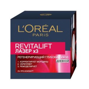Дневной крем для лица L`Oreal Paris Revitalift Лазер х3 регенерирующий 50мл