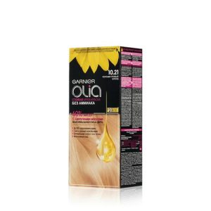 Cтойкая rрем - краска Garnier Olia для волос 10.21 Перламутровый Блонд