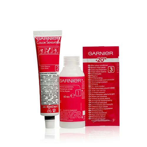 Крем - краска Garnier Color Sensation стойкая для волос 9.13 Кремовый перламутр — изображение 5