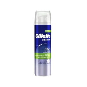 Пена для бритья Gillette Series "Sensitive" для чувствительной кожи 250мл