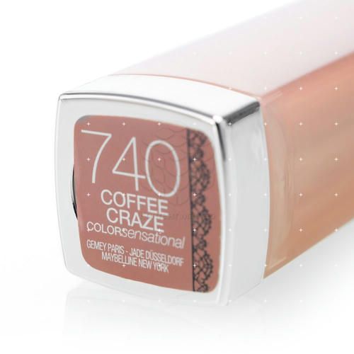 Помада для губ Maybelline New York Color Sensational 740 Ароматный кофе 4,4г — изображение 5