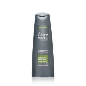 Мужской шампунь - кондиционер для волос Dove Men+Care 2 в 1 "Свежесть ментола" 380мл