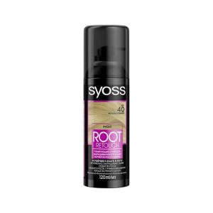 Тонирующий спрей Syoss Root Retoucher для закрашивания корней волос и седины, Русый 120мл