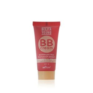 BB крем для лица Bielita Belita Young "Photoshop-эффект" универсальный тон SPF 15 30мл
