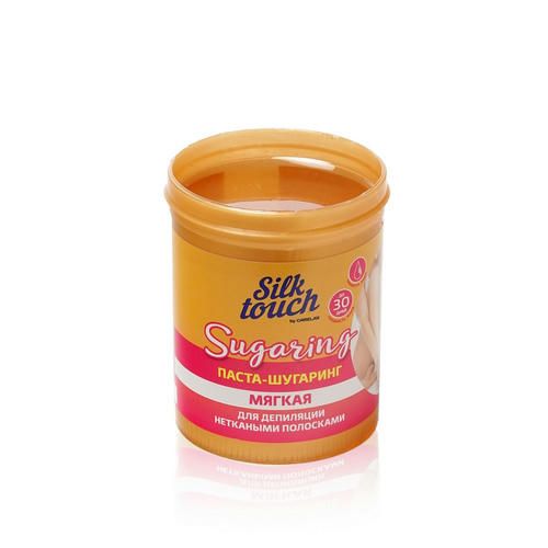 Мягкая паста - шугаринг для депиляции нетканными полосками Carelax Silk Touch "Sugaring" 750г — изображение 4