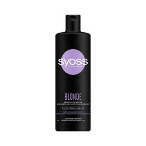Шампунь для волос Syoss Blonde для осветленных и мелированных волос 450мл