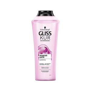 Шампунь для волос Gliss Kur Жидкий Шелк для ломких, лишенных блеска волос 400мл