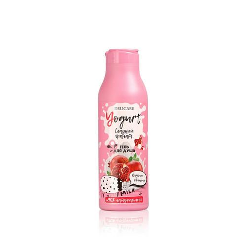 Крем-гель для душа Delicare Yogurt "Сладкий гранат" 400мл