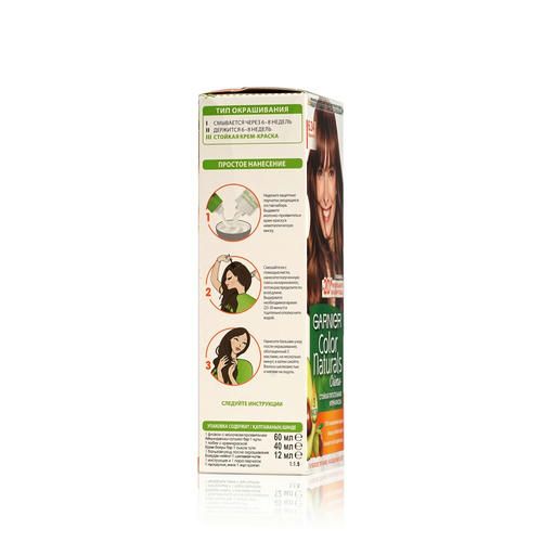 Крем - краска Garnier Color Naturals стойкая для волос 6.34 Карамель — изображение 2