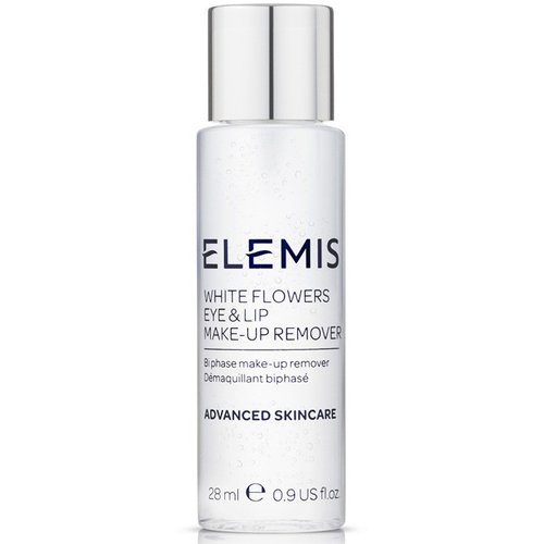 Двухфазный лосьон для демакияжа - Elemis White Flowers Eye & Lip Make-Up Remover, 125 мл.