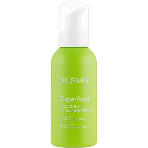 Elemis Superfood CICA Calm Cleansing Foam - Пенка-очиститель лица с экстрактом центеллы азиатской, 180 мл. — изображение 2