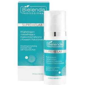 Bielenda Professional SupremeLab Hyalu Minerals Smoothing & Hydrating Enzymatic Mask With Hyaluronic Acid - Разглаживающая и увлажняющая энзимная маска с гиалуроновой кислотой, 50 мл.
