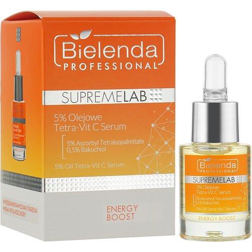 Bielenda Professional SupremeLab Energy Boost Serum Tetra-Vit C Serum - Сыворотка 5% с витамином С, 15 мл. — изображение 2