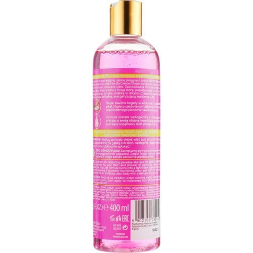 Bielenda Exotic Paradise Bath & Shower Oil Pitaja - Масло для душа "Питайя", 400 мл. — изображение 2