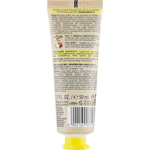 Bielenda Regenerating Hand Cream - Крем для рук "Бразильский орех", 50 мл. — изображение 2