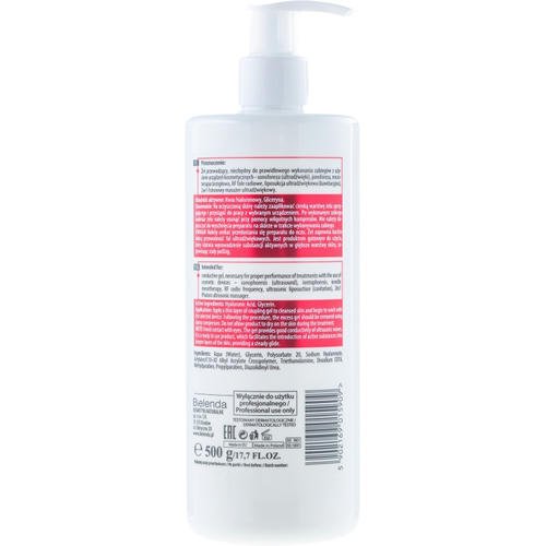 Bielenda Professional Face&Body Program Contact-Gel For Ultrasound Treatment - Контакт-гель для процедур с использованием ультразвука, 500 г. — изображение 2
