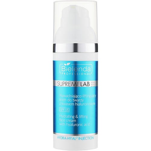 Bielenda Professional Supremelab Hydra-hyal2 - Гиалуроновый крем для лица SPF15, 50 мл.
