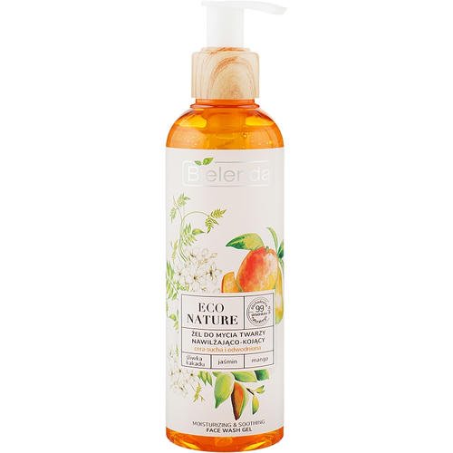 Bielenda Eco Nature Kakadu Plum, Jasmine and Mango - Очищающий гель для лица, 200 мл.