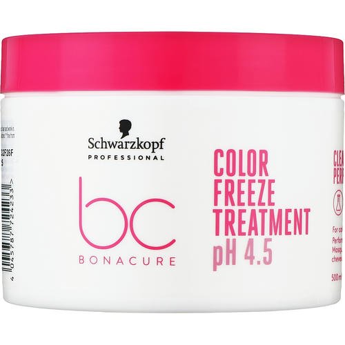 Schwarzkopf Professional Bonacure Color Freeze Treatment pH 4.5 - Маска для окрашенных волос, 200 мл. — изображение 4
