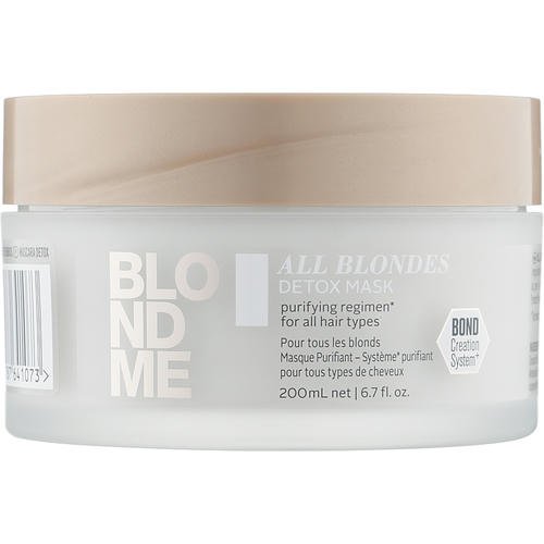 Schwarzkopf Professional Blondme All Blondes Detox Mask - Маска-детокс для волос, 500 мл.