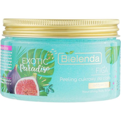 Bielenda Exotic Paradise Nourishing Body Scrub Figa - Сахарный скраб для тела питательный "Инжир", 350 г. — изображение 2