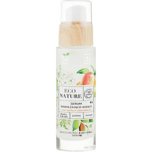 Bielenda Eco Nature Kakadu Plum, Jasmine and Mango - Увлажняющая и успокаивающая сыворотка для лица, 30 мл. — изображение 2