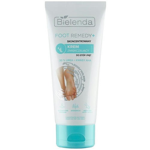 Bielenda Foot Remedy - Концентрированный смягчающий крем для ног и пяток 30% UREA + AHA кислоты, 75 мл.