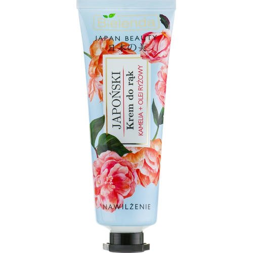 Bielenda Japan Beauty Hand Cream - Крем для рук "Камелия + рисовое масло", 50 мл.