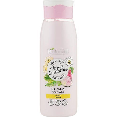 Bielenda Vegan Smoothie Body Lotion - Лосьон для тела "Арбуз и банан", 400 мл.