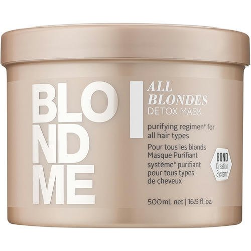 Schwarzkopf Professional Blondme All Blondes Detox Mask - Маска-детокс для волос, 500 мл. — изображение 3