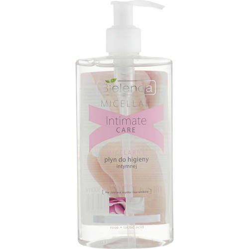 Bielenda Micellar Intimate Care Rose And Lacric Acid Gel - Мицеллярный гель для интимной гигиены "Роза и молочная кислота", 300 мл.