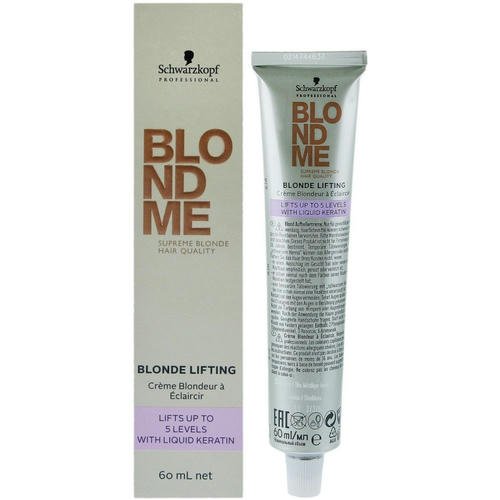 Schwarzkopf Professional BlondMe Blonde Lifting - Осветляющий крем для светлых волос, 60 мл. — изображение 2