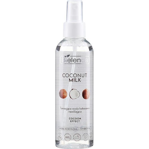 Bielenda Coconut Toning Moisturizing Coconut Water - Тонизирующая увлажняющая кокосовая вода, 200 мл.
