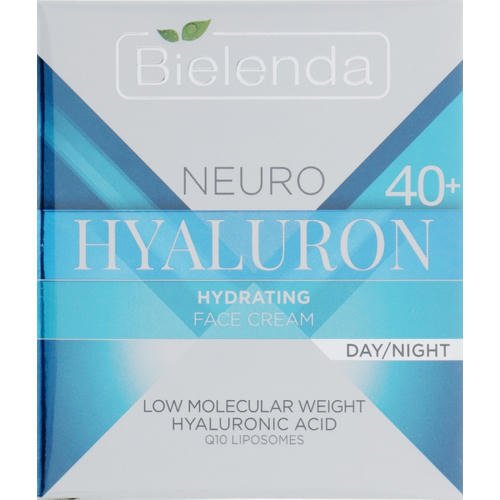 Bielenda Neuro Hialuron Hydrating Face Cream - Увлажняющий крем для лица 40+, 50 мл.