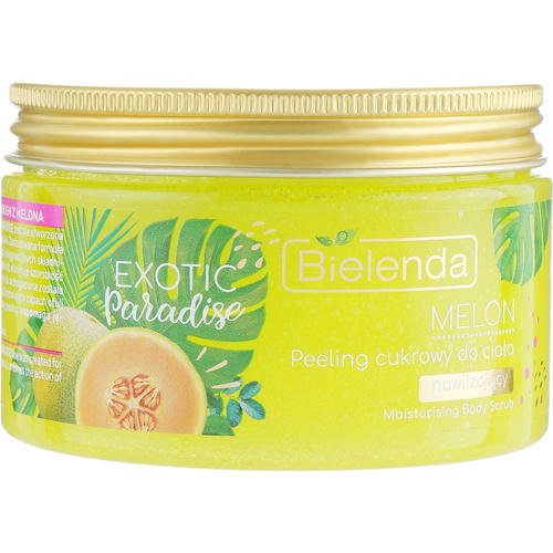 Bielenda Exotic Paradise Moisturising Body Scrub Melon - Сахарный скраб для тела увлажняющий "Дыня", 350 г. — изображение 2
